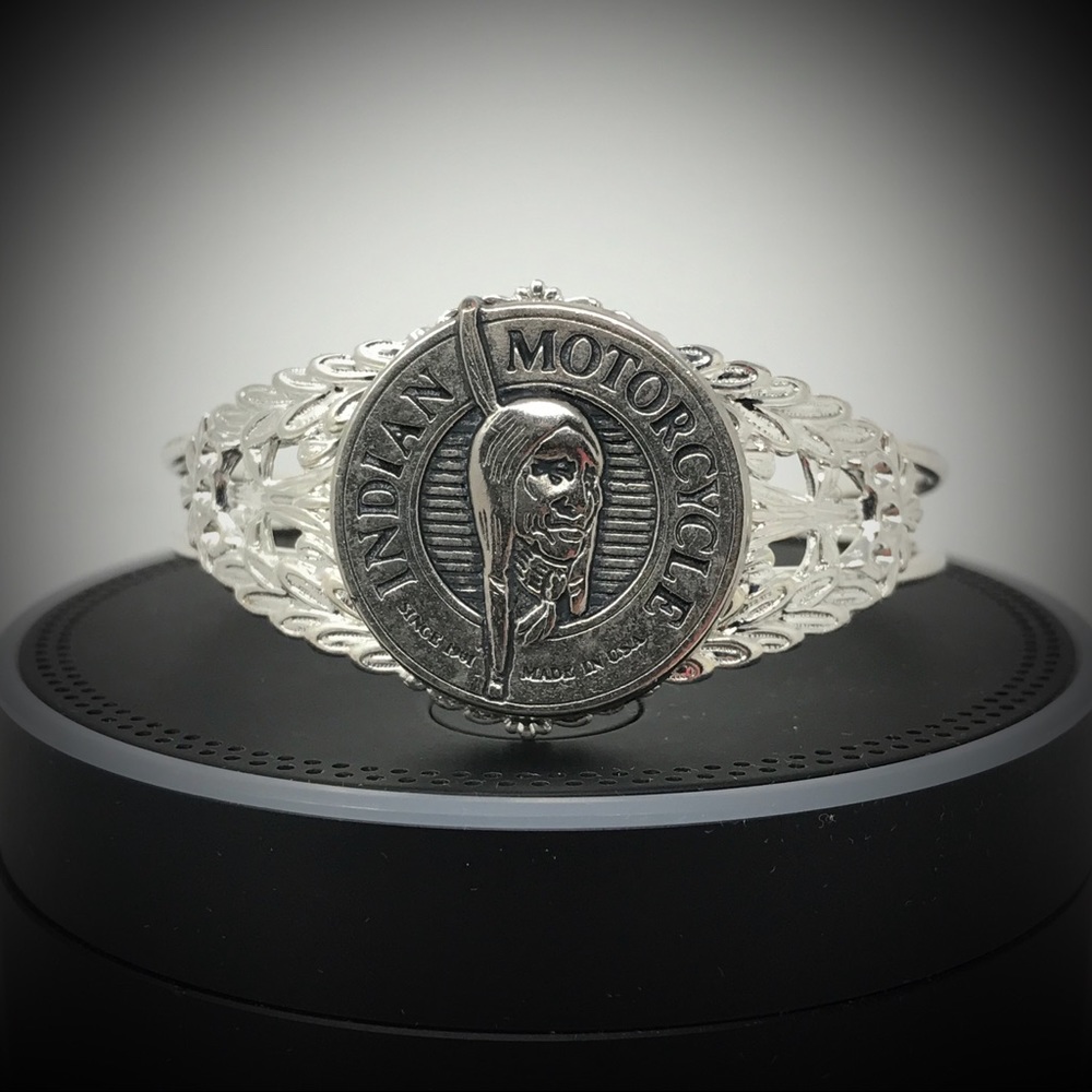 COPY - Handcrafted Indian Motorcycle Button Bracelet
